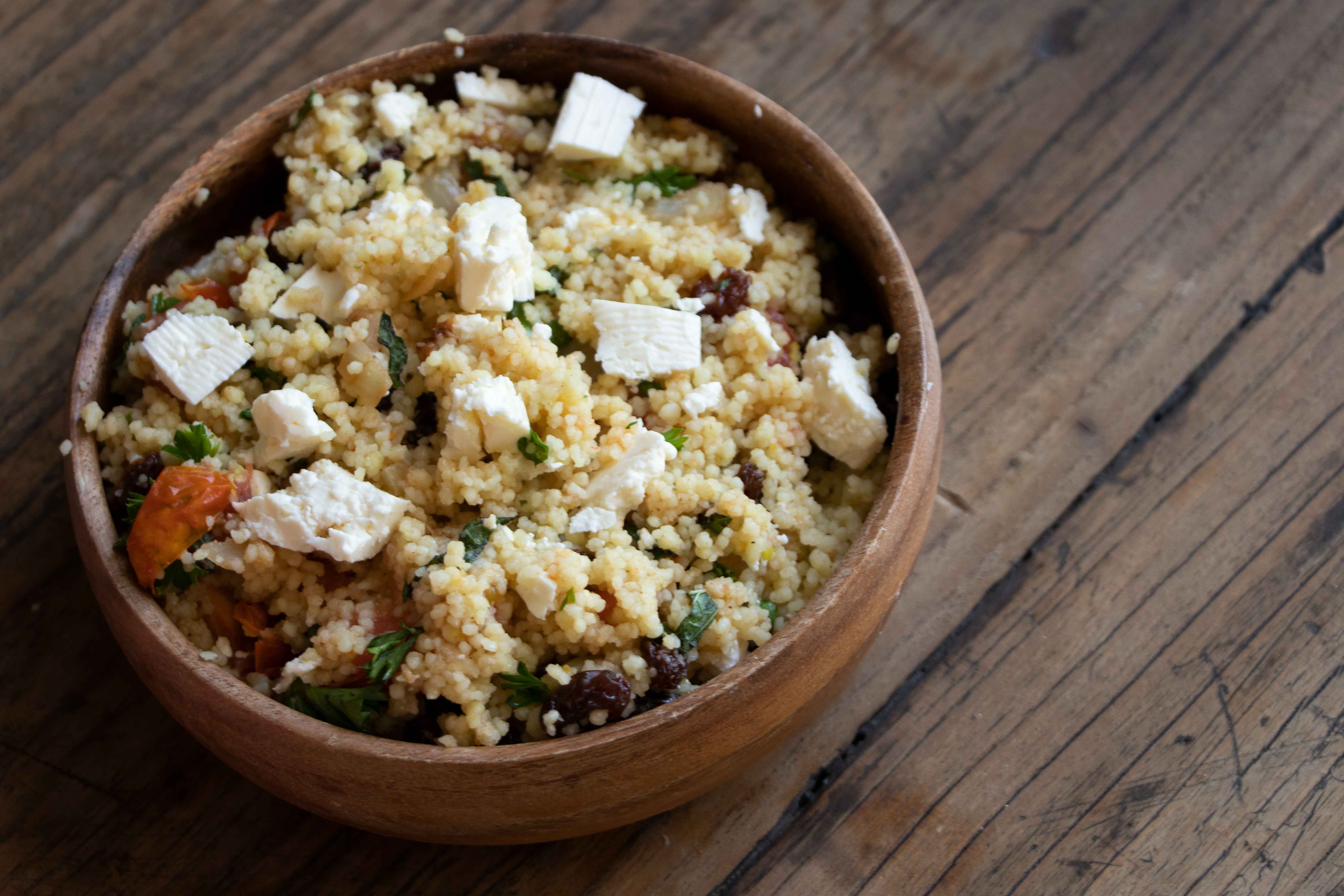 Couscous salade met feta en munt Personal Body Plan